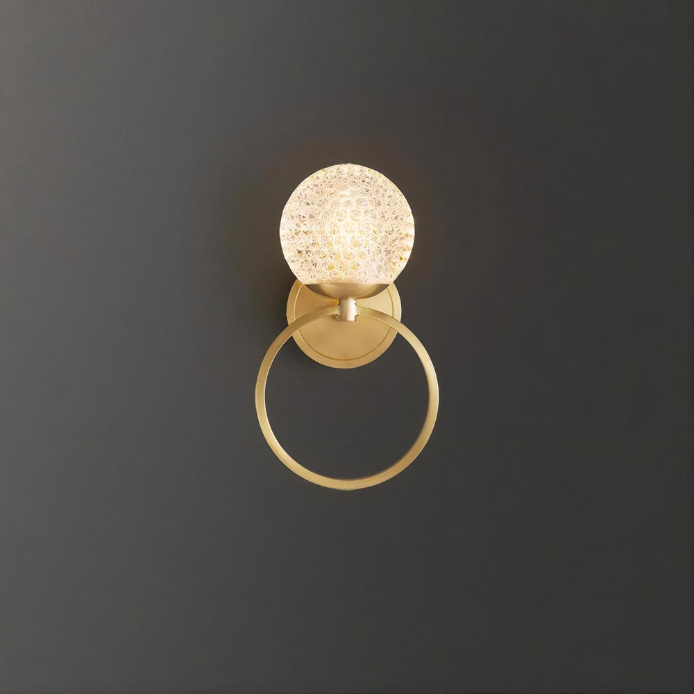 HOOP C Wall Light by Lampadom - top view