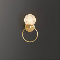 HOOP C Wall Light by Lampadom - scale reference