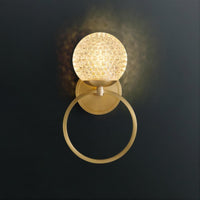 HOOP C Wall Light by Lampadom - close-up