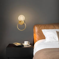 HOOP C Wall Light by Lampadom - side view