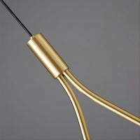 HOOP DROP LUX Pendant by Lampadom - side view