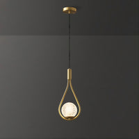 HOOP DROP LUX Pendant by Lampadom - detail view