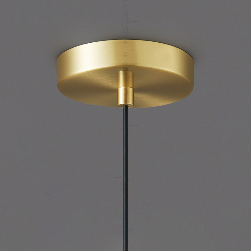HOOP DROP LUX Pendant by Lampadom - close-up