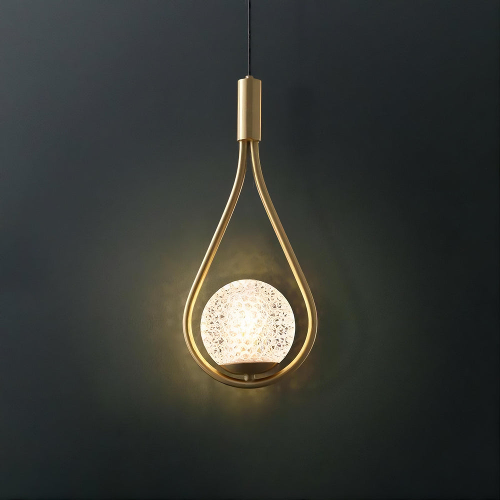 HOOP DROP LUX Pendant by Lampadom - ambient shot