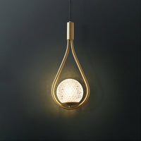 HOOP DROP LUX Pendant by Lampadom - ambient shot