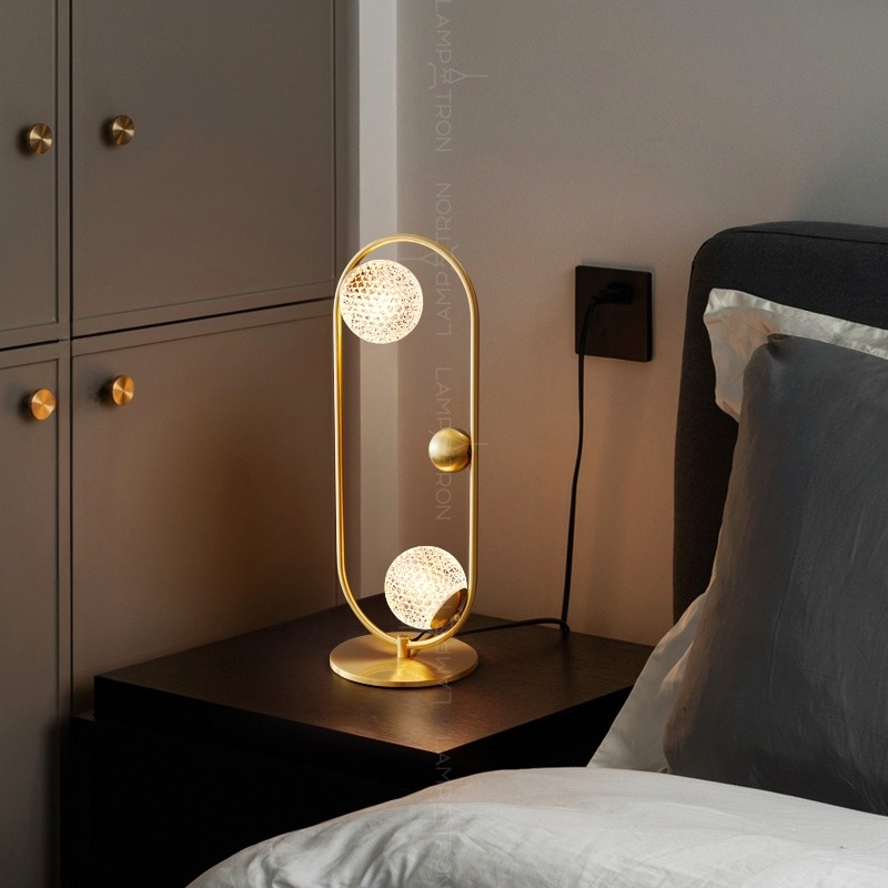 HOOP Table Lamp by Lampadom - ambient shot