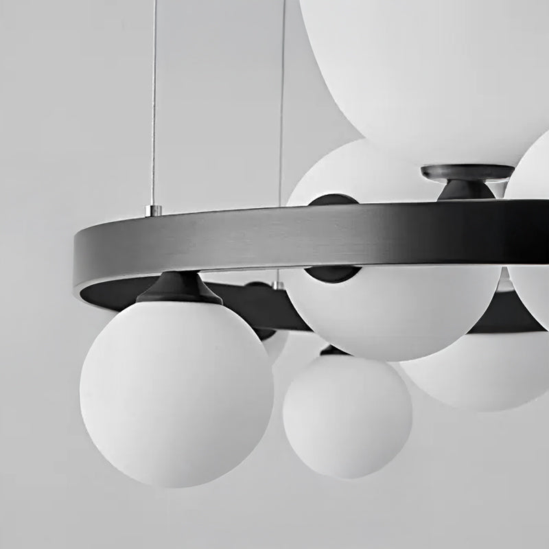 IDAR Ring Chandelier by Lampadom - ambient shot