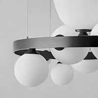 IDAR Ring Chandelier by Lampadom - ambient shot