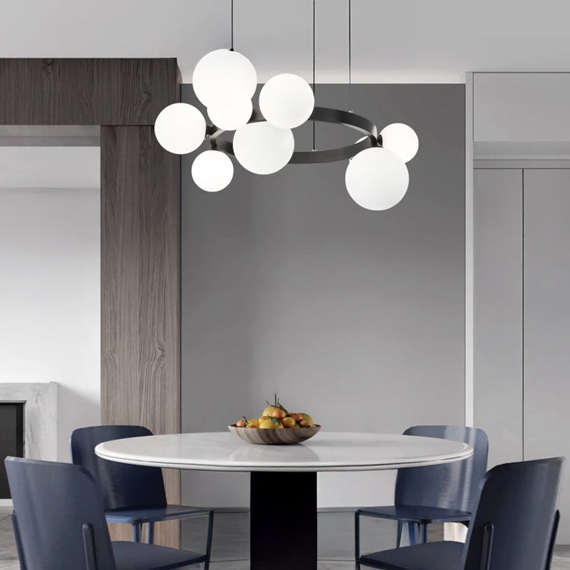 IDAR Ring Chandelier by Lampadom - detail view