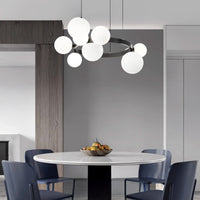 IDAR Ring Chandelier by Lampadom - detail view