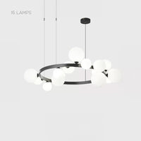 IDAR Ring Chandelier by Lampadom - detail view