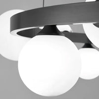 IDAR Ring Chandelier by Lampadom - scale reference