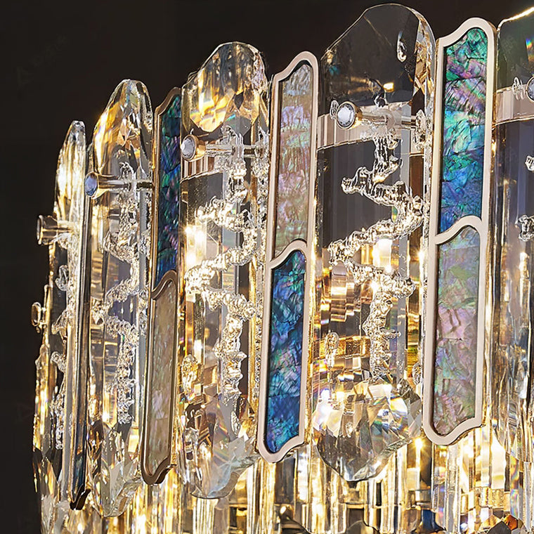 IDERT Chandelier by Lampadom - scale reference