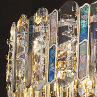 IDERT Chandelier by Lampadom - scale reference