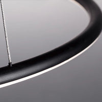 IDON Linear Chandelier by Lampadom - side view