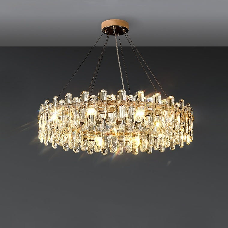 ILIAS Ring Chandelier by Lampadom - scale reference