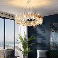 ILIAS Ring Chandelier by Lampadom - top view
