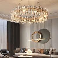 ILIAS Ring Chandelier by Lampadom - side view