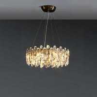 ILIAS Ring Chandelier by Lampadom - close-up