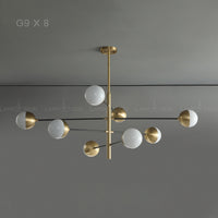 ILVA Chandelier by Lampadom - scale reference