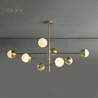 ILVA Chandelier by Lampadom - close-up