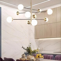 ILVA Chandelier by Lampadom - side view