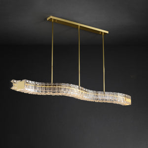 IMANUEL Linear Chandelier by Lampadom