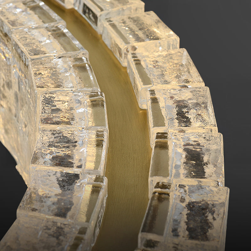 IMANUEL Ring Chandelier by Lampadom - scale reference