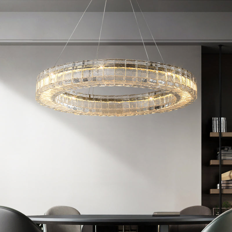 IMANUEL Ring Chandelier by Lampadom - angle view