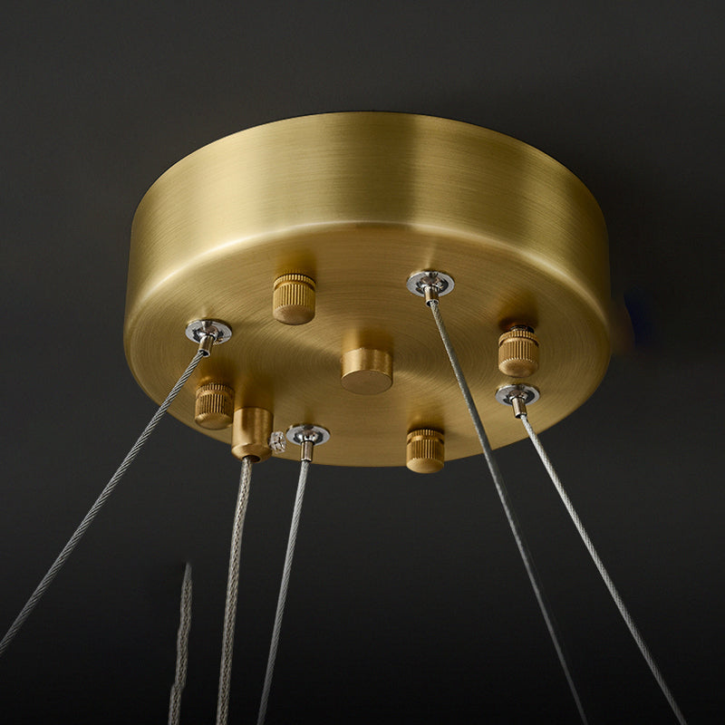 IMANUEL Ring Chandelier by Lampadom - detail view