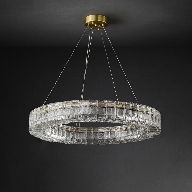 IMANUEL Ring Chandelier by Lampadom - scale reference