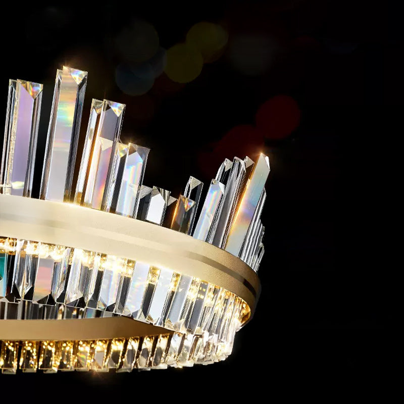 IMPERIUM Ring Chandelier by Lampadom - ambient shot