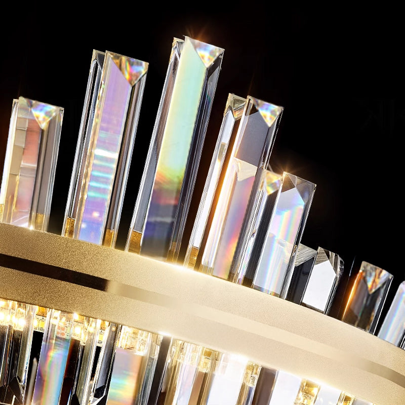 IMPERIUM Ring Chandelier by Lampadom - scale reference