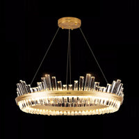 IMPERIUM Ring Chandelier by Lampadom - side view