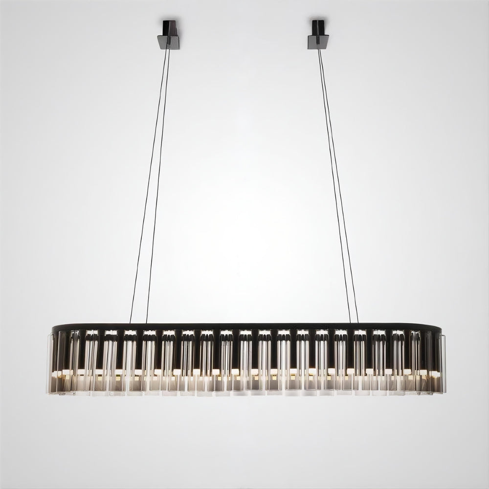 IMRE Linear Chandelier by Lampadom - close-up