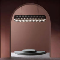IMRE Linear Chandelier by Lampadom - side view
