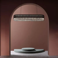 IMRE Linear Chandelier by Lampadom - ambient shot