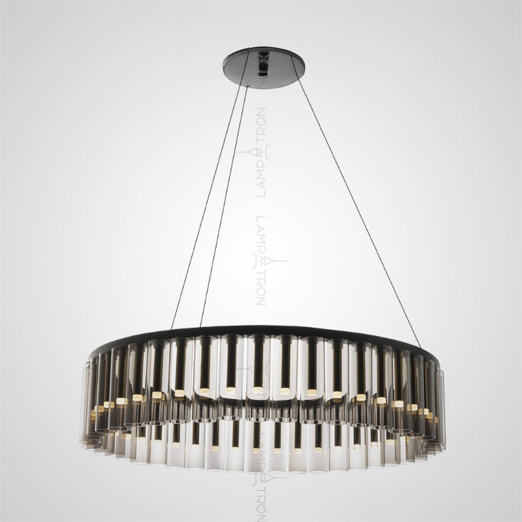 IMRE Ring Chandelier by Lampadom - detail view