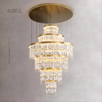 INGELINN Ring Chandelier by Lampadom - scale reference