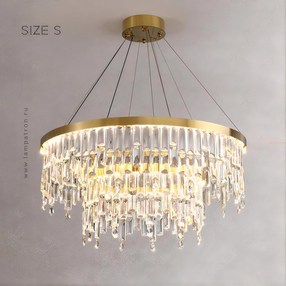 INGELINN Ring Chandelier by Lampadom - close-up