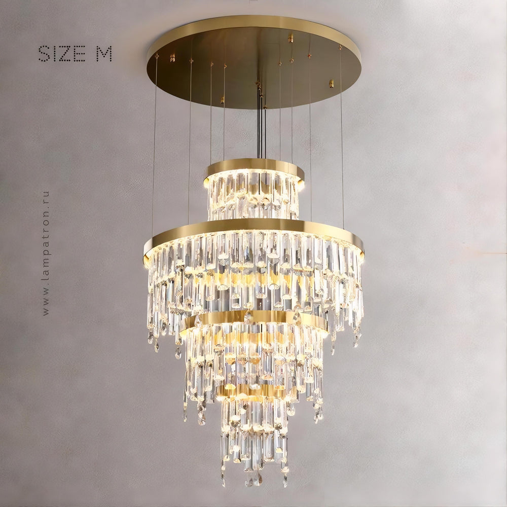 INGELINN Ring Chandelier by Lampadom - detail view