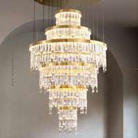 INGELINN Ring Chandelier by Lampadom - scale reference