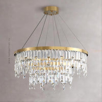 INGELINN Ring Chandelier by Lampadom - detail view