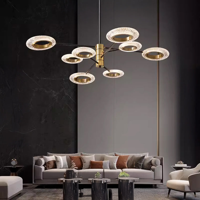 INGRID Chandelier by Lampadom - close-up