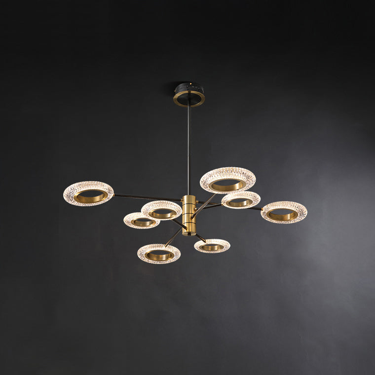 INGRID Chandelier by Lampadom - side view