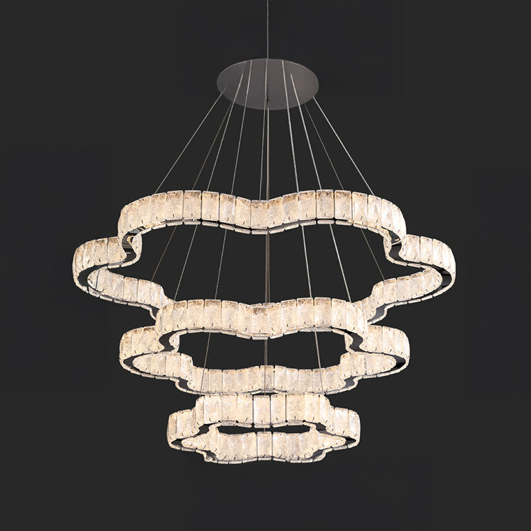 INGVALD Ring Chandelier by Lampadom - side view