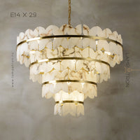 IOANNA Chandelier by Lampadom - scale reference