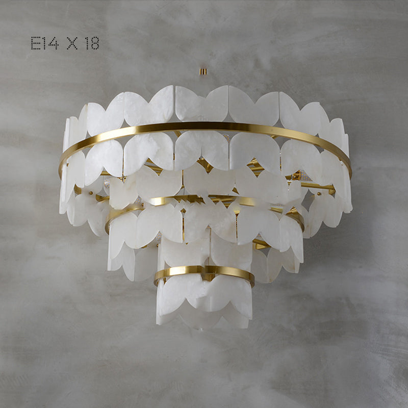 IOANNA Chandelier by Lampadom - scale reference