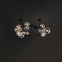 IONA C WIDE Ceiling Chandelier by Lampadom - top view