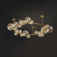 IONA C WIDE Ceiling Chandelier by Lampadom - close-up